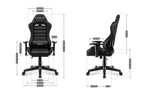 Fotel gamingowy dla dziecka HZ-Ranger 6.0 Black Huzaro Fotel gamingowy dla dziecka HZ-Ranger 6.0 Black Huzaro
