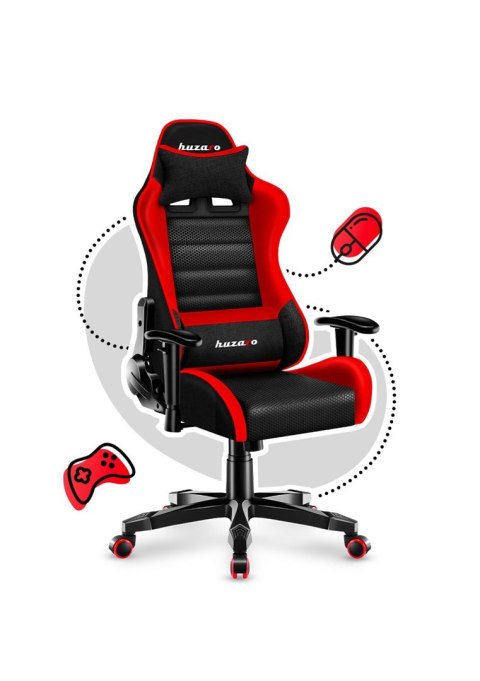 Fotel gamingowy dla dziecka HZ-Ranger 6.0 Red Mesh Huzaro Fotel gamingowy dla dziecka HZ-Ranger 6.0 Red Mesh Huzaro