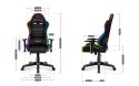 Fotel gamingowy dla dziecka Huzaro Ranger 6.0 RGB Mesh Huzaro