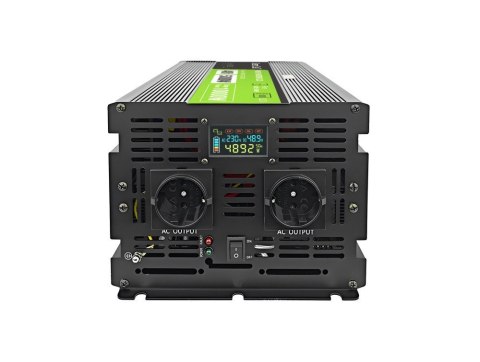GREEN CELL PRZETWORNICA LCD 48V/230V 5000W/10000W CZYSTY SINUS INVGC48P5000LCD Green Cell GREEN CELL PRZETWORNICA LCD 48V/230V 5000W/10000W CZYSTY SINUS INVGC48P5000LCD Green Cell