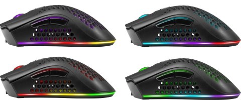 DEFENDER MYSZ BEZPRZEWODOWA GM-709L WARLOCK RF RGB 2400DPI 8P, 5 TRYBÓW PODŚWIETLENIA, DZIUROWANA 52709 Defender DEFENDER MYSZ BEZPRZEWODOWA GM-709L WARLOCK RF RGB 2400DPI 8P, 5 TRYBÓW PODŚWIETLENIA, DZIUROWANA 52709 Defender
