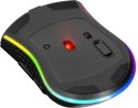 DEFENDER MYSZ BEZPRZEWODOWA GM-709L WARLOCK RF RGB 2400DPI 8P, 5 TRYBÓW PODŚWIETLENIA, DZIUROWANA 52709 Defender