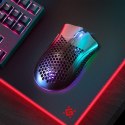 DEFENDER MYSZ BEZPRZEWODOWA GM-709L WARLOCK RF RGB 2400DPI 8P, 5 TRYBÓW PODŚWIETLENIA, DZIUROWANA 52709 Defender