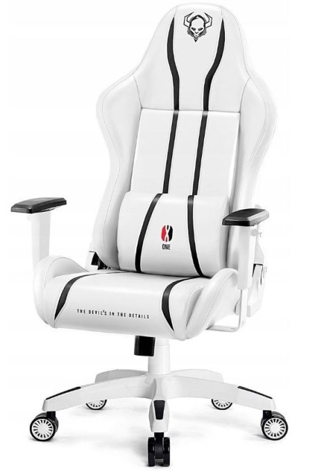 Fotel gamingowy DIABLO X-ONE 2.0 normal fotel biało-czarny DIABLO CHAIRS Fotel gamingowy DIABLO X-ONE 2.0 normal fotel biało-czarny DIABLO CHAIRS