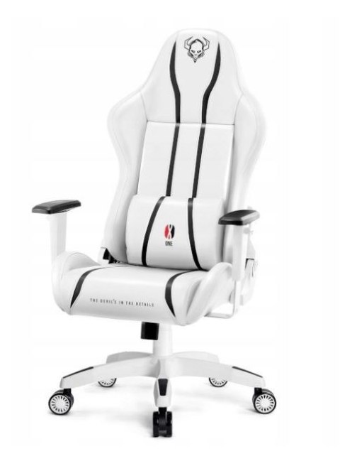 Fotel gamingowy DIABLO X-ONE 2.0 normal fotel biało-czarny DIABLO CHAIRS Fotel gamingowy DIABLO X-ONE 2.0 normal fotel biało-czarny DIABLO CHAIRS