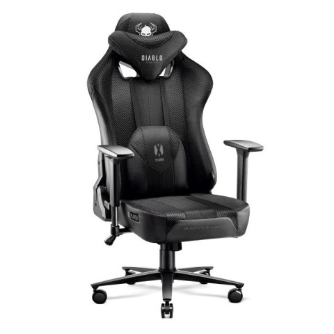 Fotel gamingowy DIABLO X-PLAYER 2.0 king fotel czarno-czarny DIABLO CHAIRS Fotel gamingowy DIABLO X-PLAYER 2.0 king fotel czarno-czarny DIABLO CHAIRS