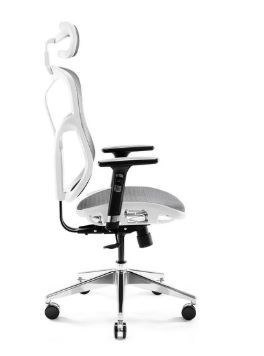 Fotel gamingowy DIABLO V-BASIC fotel biało-szary DIABLO CHAIRS Fotel gamingowy DIABLO V-BASIC fotel biało-szary DIABLO CHAIRS