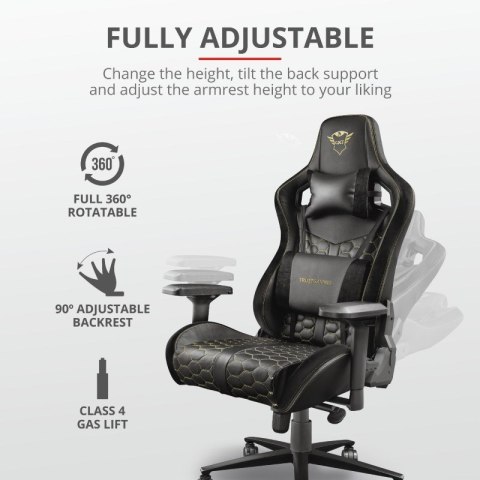 Fotel gamingowy TRUST GXT712 RESTO PRO CHAIR Trust Fotel gamingowy TRUST GXT712 RESTO PRO CHAIR Trust