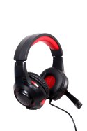 GEMBIRD GAMING SŁUCHAWKI USB 5.1 Z SYSTEMEM SURROUND CZARNO/CZERWONE, MIKROFON, REGULACJA GŁOŚNOŚCI GEMBIRD