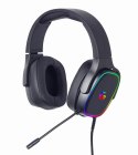 GEMBIRD GAMINGOWY ZESTAW SŁUCHAWKOWY 7.1 NA USB Z PODŚWIETLENIEM RGB GEMBIRD