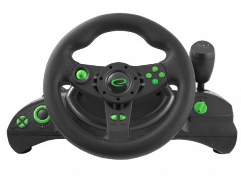 Kierownica Esperanza Nitro EGW102 (PC, PS3; kolor czarny) (WYPRZEDAŻ) Esperanza Kierownica Esperanza Nitro EGW102 (PC, PS3; kolor czarny) (WYPRZEDAŻ) Esperanza