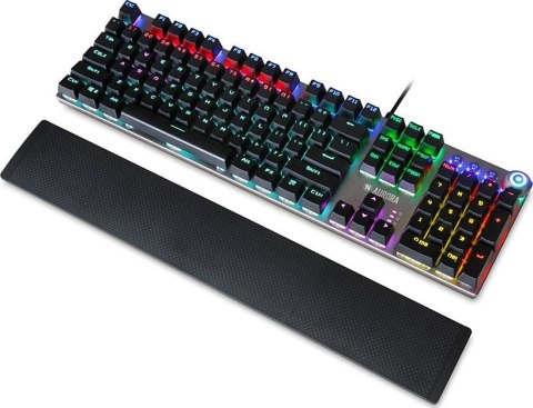 Klawiatura mechaniczna IBOX Aurora K-3 IKGMK3 (USB; (US); kolor czarny) IBOX Klawiatura mechaniczna IBOX Aurora K-3 IKGMK3 (USB; (US); kolor czarny) IBOX