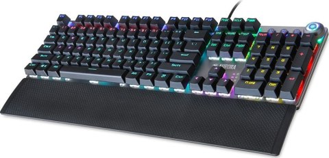 Klawiatura mechaniczna IBOX Aurora K-3 IKGMK3 (USB; (US); kolor czarny) IBOX Klawiatura mechaniczna IBOX Aurora K-3 IKGMK3 (USB; (US); kolor czarny) IBOX