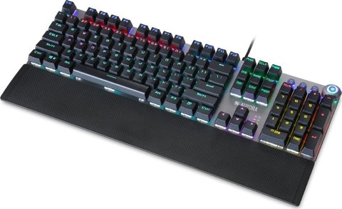 Klawiatura mechaniczna IBOX Aurora K-3 IKGMK3 (USB; (US); kolor czarny) IBOX Klawiatura mechaniczna IBOX Aurora K-3 IKGMK3 (USB; (US); kolor czarny) IBOX
