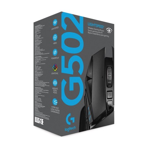MYSZ GAMINGOWA LOGITECH G502 Lightspeed Black Logitech MYSZ GAMINGOWA LOGITECH G502 Lightspeed Black Logitech