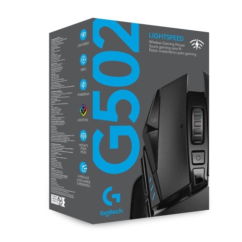 MYSZ GAMINGOWA LOGITECH G502 Lightspeed Black Logitech MYSZ GAMINGOWA LOGITECH G502 Lightspeed Black Logitech