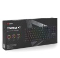 SAVIO KLAWIATURA MECHANICZNA RGB OUTEMU BLUE TEMPEST X2 SAVIO