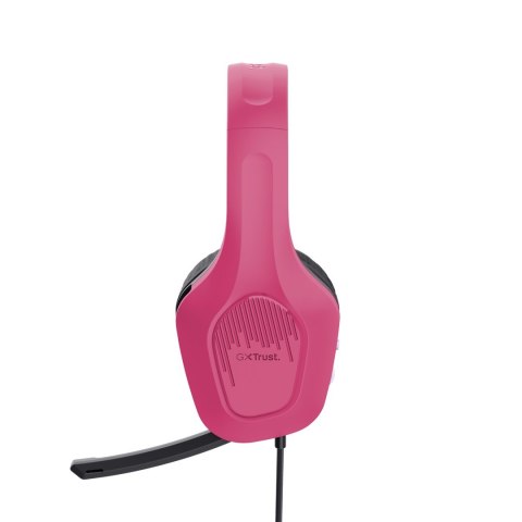 Słuchawki TRUST GXT415P ZIROX HEADSET - PINK 24992 Trust Słuchawki TRUST GXT415P ZIROX HEADSET - PINK 24992 Trust