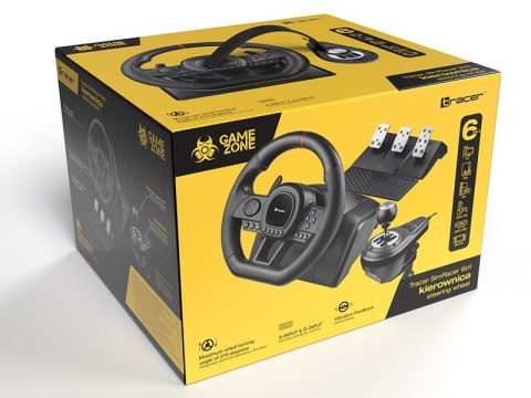 TRACER KIEROWNICA SIMRACER MANUAL GEARBOX 6 IN 1 Tracer TRACER KIEROWNICA SIMRACER MANUAL GEARBOX 6 IN 1 Tracer