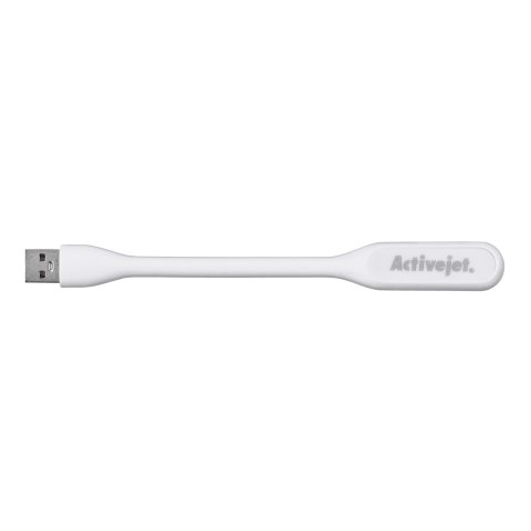 Activejet Lampka do komputera czytania USB 5V Biała Activejet Activejet Lampka do komputera czytania USB 5V Biała Activejet