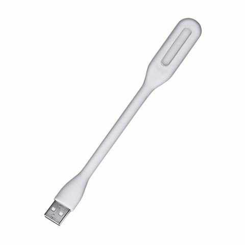Activejet Lampka do komputera czytania USB 5V Biała Activejet Activejet Lampka do komputera czytania USB 5V Biała Activejet