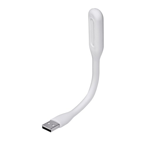 Activejet Lampka do komputera czytania USB 5V Biała Activejet Activejet Lampka do komputera czytania USB 5V Biała Activejet