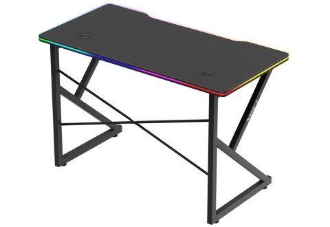 Biurko gamingowe Huzaro Hero 1.7 RGB Black Huzaro Biurko gamingowe Huzaro Hero 1.7 RGB Black Huzaro