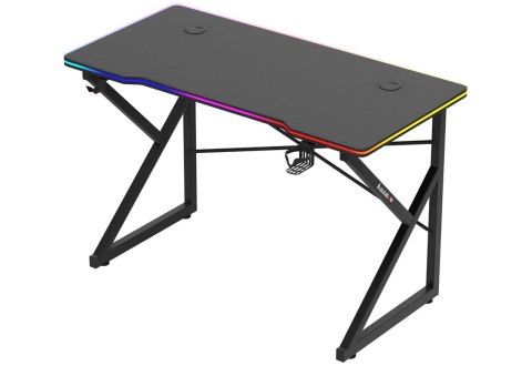 Biurko gamingowe Huzaro Hero 1.7 RGB Black Huzaro Biurko gamingowe Huzaro Hero 1.7 RGB Black Huzaro