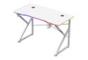 Biurko gamingowe Huzaro Hero 1.7 RGB White Huzaro