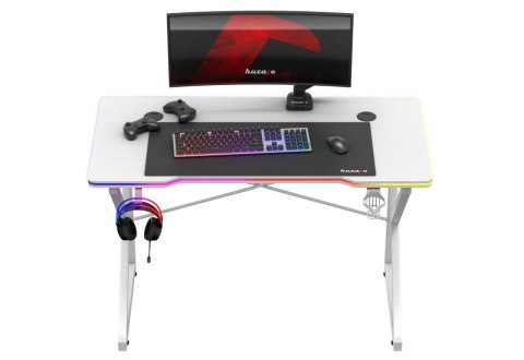 Biurko gamingowe Huzaro Hero 1.7 RGB White Huzaro Biurko gamingowe Huzaro Hero 1.7 RGB White Huzaro