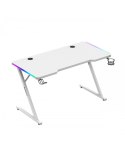Biurko gamingowe Huzaro Hero 2.5 White RGB Huzaro