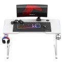 Biurko gamingowe Huzaro Hero 2.5 White RGB Huzaro