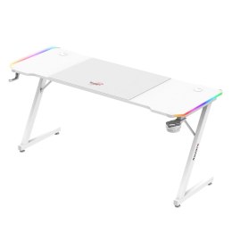 Biurko gamingowe Huzaro Hero 4.8 White RGB Huzaro