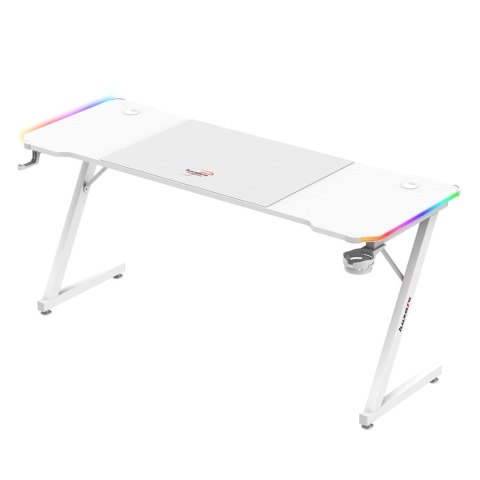 Biurko gamingowe Huzaro Hero 4.8 White RGB Huzaro Biurko gamingowe Huzaro Hero 4.8 White RGB Huzaro