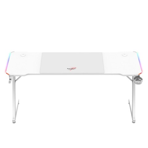 Biurko gamingowe Huzaro Hero 4.8 White RGB Huzaro Biurko gamingowe Huzaro Hero 4.8 White RGB Huzaro