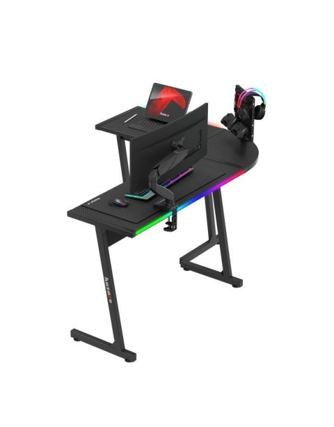 Biurko gamingowe Huzaro Hero 6.0 Black RGB Huzaro Biurko gamingowe Huzaro Hero 6.0 Black RGB Huzaro