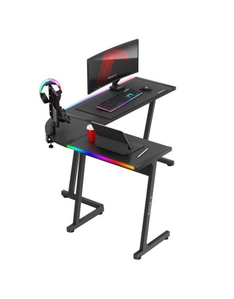 Biurko gamingowe Huzaro Hero 6.0 Black RGB Huzaro Biurko gamingowe Huzaro Hero 6.0 Black RGB Huzaro