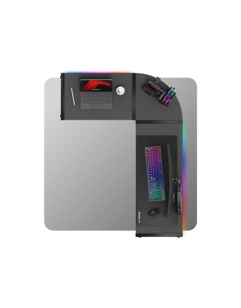 Biurko gamingowe Huzaro Hero 6.0 Black RGB Huzaro Biurko gamingowe Huzaro Hero 6.0 Black RGB Huzaro