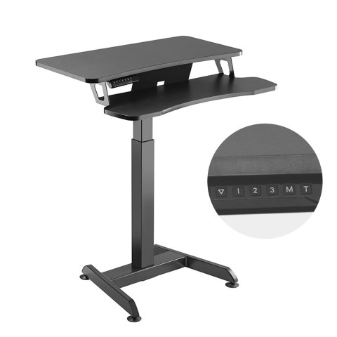 MACLEAN BIURKO ELEKTRYCZNE, STOLIK, STACJA ROBOCZA REGULACJA WYS MAX WYS 122CM MAX 37 KG - DO PRACY STOJĄCO SIEDZĄCEJ MC-835 Maclean MACLEAN BIURKO ELEKTRYCZNE, STOLIK, STACJA ROBOCZA REGULACJA WYS MAX WYS 122CM MAX 37 KG - DO PRACY STOJĄCO SIEDZĄCEJ MC-835 Maclean