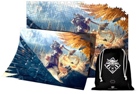 Puzzle Good Loot Gaming 1000 Wiedźmin Griffin Fight Cenega Publishing Puzzle Good Loot Gaming 1000 Wiedźmin Griffin Fight Cenega Publishing