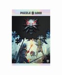 Puzzle Good Loot Gaming 1000 Wiedźmin Leszy Cenega Publishing