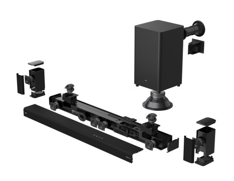 Soundbar JVC TH-E874B 5.1.2 Wireless Sub, Dolby A. JVC Soundbar JVC TH-E874B 5.1.2 Wireless Sub, Dolby A. JVC