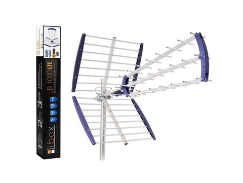 Antena kierunkowa zewnętrzna Libox LB1000 (16,5 dB; Typ F) Libox Antena kierunkowa zewnętrzna Libox LB1000 (16,5 dB; Typ F) Libox