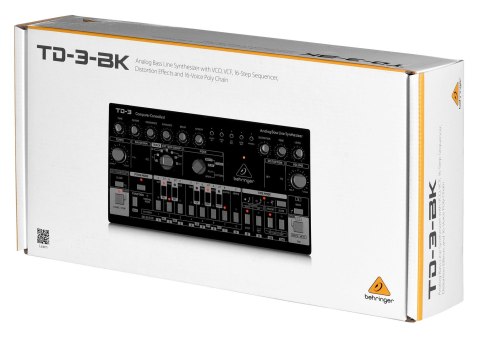 Behringer TD-3-BK - Syntezator linii basowej Behringer Behringer TD-3-BK - Syntezator linii basowej Behringer
