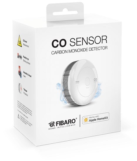 Czujnik tlenku węgla FIBARO Home Kit FGBHCD-001 (wewnętrzny; Bluetooth, Home Kit; kolor biały) FIBARO Czujnik tlenku węgla FIBARO Home Kit FGBHCD-001 (wewnętrzny; Bluetooth, Home Kit; kolor biały) FIBARO