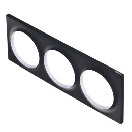 Fibaro Ramka ozdobna potrójna antra FG-Wx-PP-0004-8 FIBARO