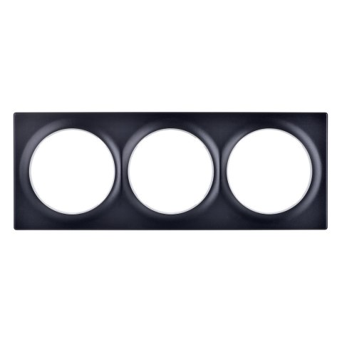 Fibaro Ramka ozdobna potrójna antra FG-Wx-PP-0004-8 FIBARO Fibaro Ramka ozdobna potrójna antra FG-Wx-PP-0004-8 FIBARO