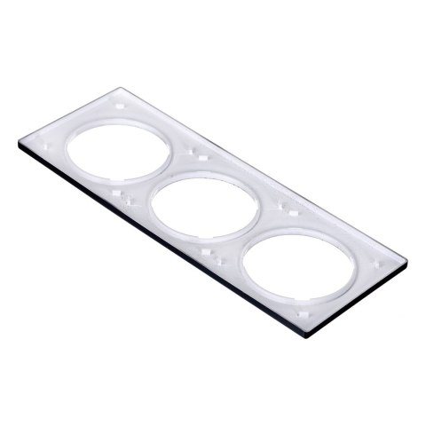 Fibaro Ramka ozdobna potrójna antra FG-Wx-PP-0004-8 FIBARO Fibaro Ramka ozdobna potrójna antra FG-Wx-PP-0004-8 FIBARO