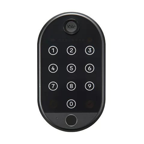 Klawiatura do inteligentnego zamka Linus Yale Smart Keypad 2 z czytnikiem linii papilarnych Yale Klawiatura do inteligentnego zamka Linus Yale Smart Keypad 2 z czytnikiem linii papilarnych Yale