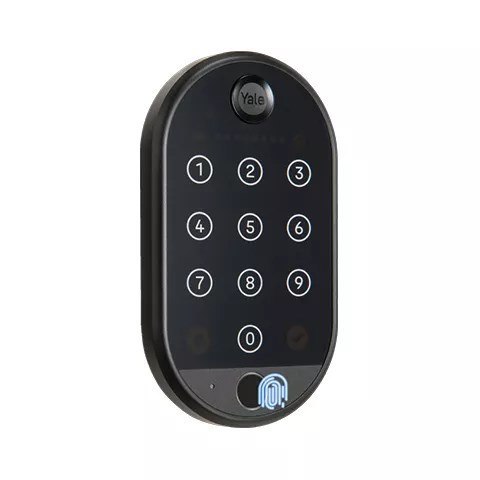 Klawiatura do inteligentnego zamka Linus Yale Smart Keypad 2 z czytnikiem linii papilarnych Yale Klawiatura do inteligentnego zamka Linus Yale Smart Keypad 2 z czytnikiem linii papilarnych Yale
